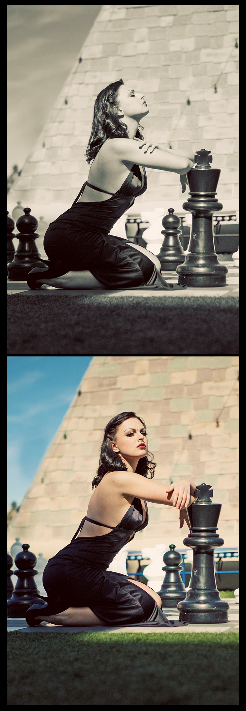 Male and Female model photo shoot of DRock Photography and Anastasia Arteyeva in Hollywood, CA