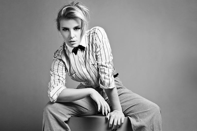 Female model photo shoot of Katja Kozlevcar