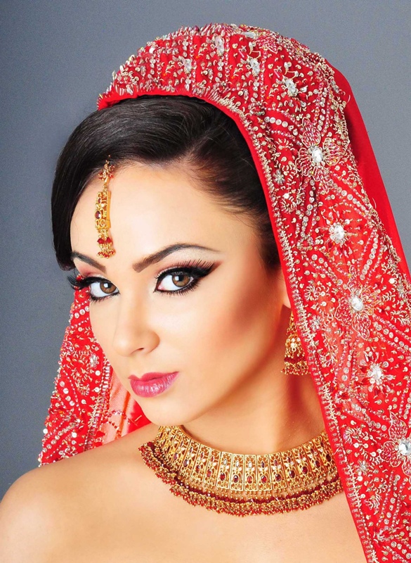 Female model photo shoot of Hayley Louise, makeup by Shayra Rahman