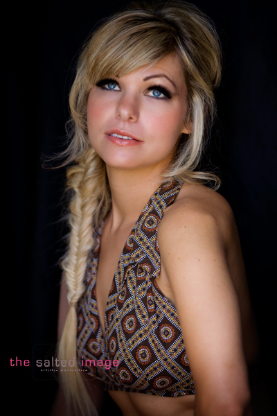 Female model photo shoot of EJ McDonald by SaltedImage