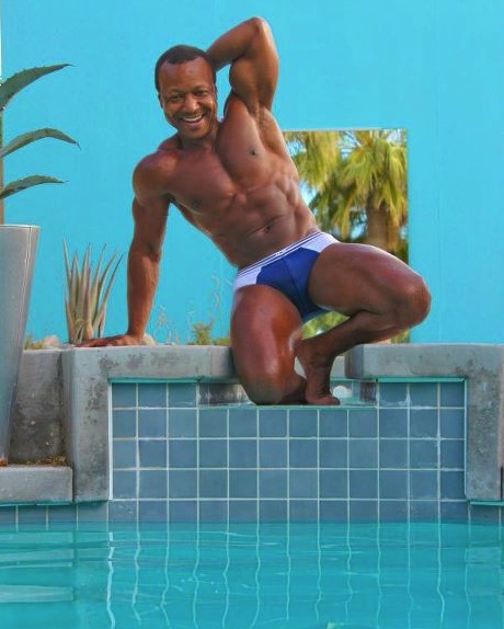 Male model photo shoot of Chaz McClain in Palm Springs