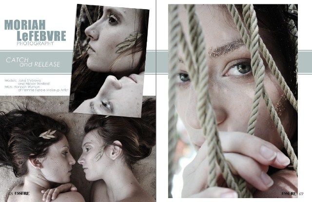 Female model photo shoot of M LeFebvre Photography, Nicolette K and Janka, makeup by FemmeFatale MUA