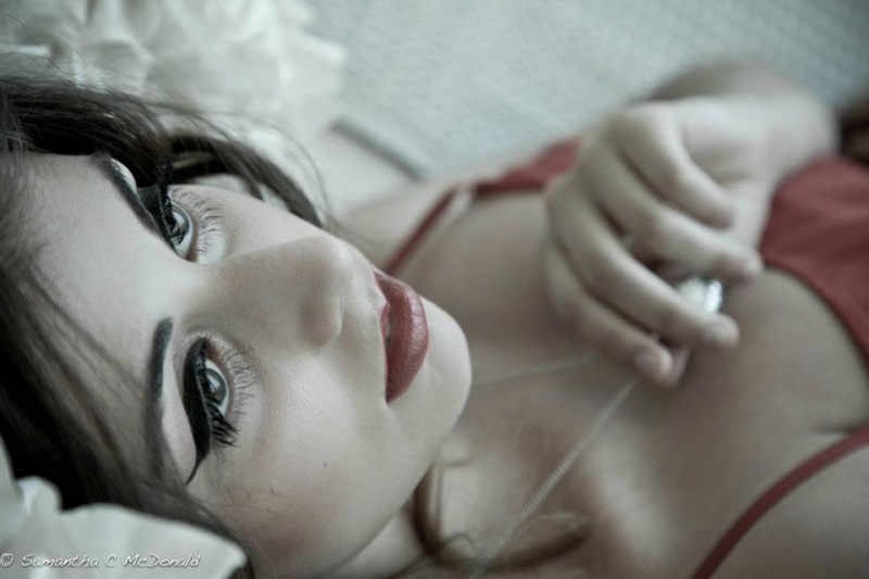 Female model photo shoot of Becca Wolski by Pura-Vida Photography, makeup by Beauty by Asha 