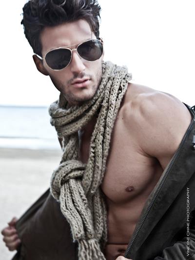 Male model photo shoot of vincent chine in montreal