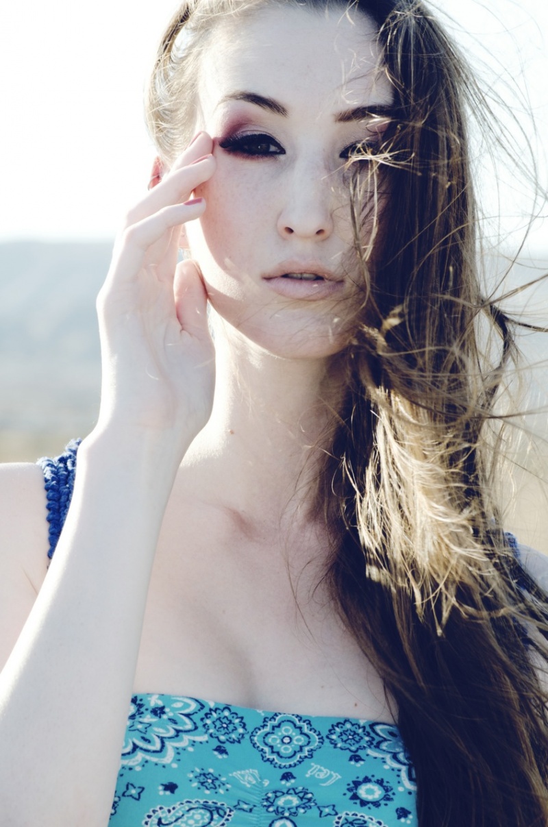 Female model photo shoot of Angelica Dominguez and HaleyG by mmmtangerine
