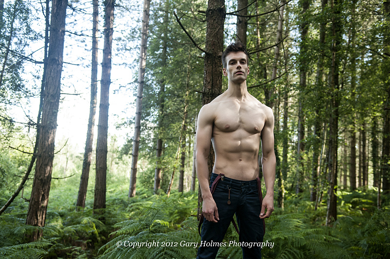 Male model photo shoot of JamesWildblood by Gary Holmes Photography in New Forest