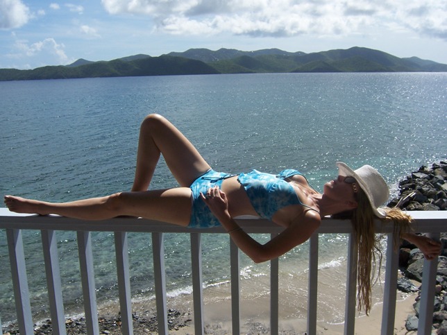 Female model photo shoot of Kylie Corbit in Tortola, BVI