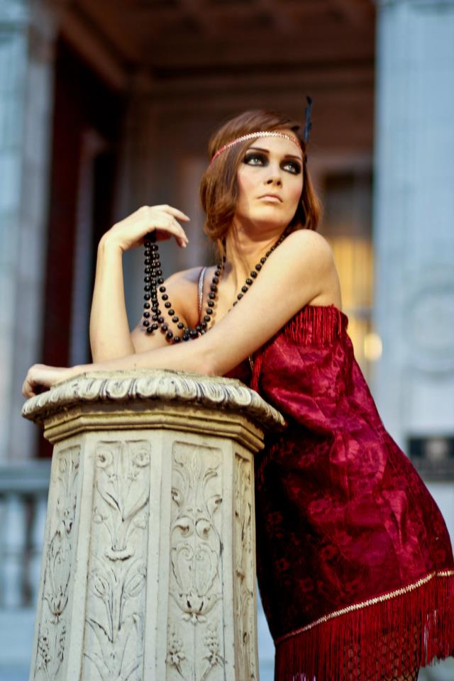Female model photo shoot of Melanie Nicole Nix in Tutwiler Hotel in Birmingham, AL