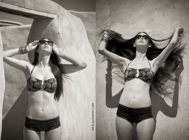 Female model photo shoot of POLIXENNI PHOTOGRAPHY in Mexican border