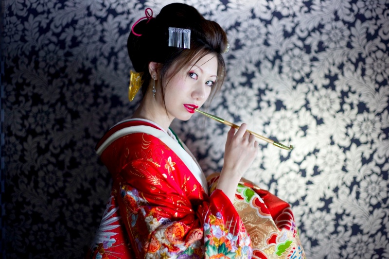 Female model photo shoot of hana in Japan, Osaka