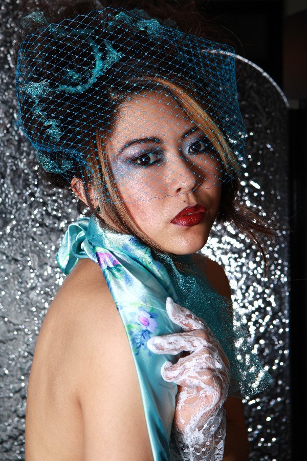 Female model photo shoot of -Michi- by DB aka Bruce in Tulalip, WA, makeup by Michi-MUA, clothing designed by Michi-Designs