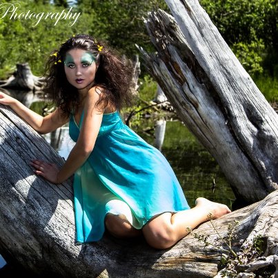 Female model photo shoot of Styling by Steph by DS Photog Art in Banff Alberta