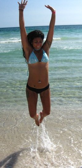 Female model photo shoot of Nadsss in Panama City Beach Florida