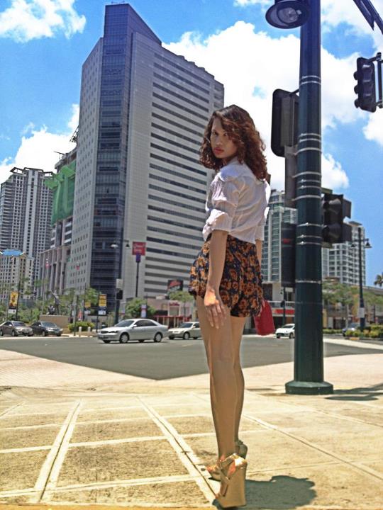 Female model photo shoot of Ava Mendes in Bonifacio Global City
