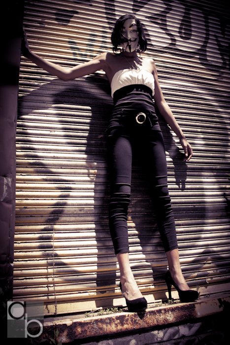 Female model photo shoot of Kaleena Danielle by Allaire Bartel