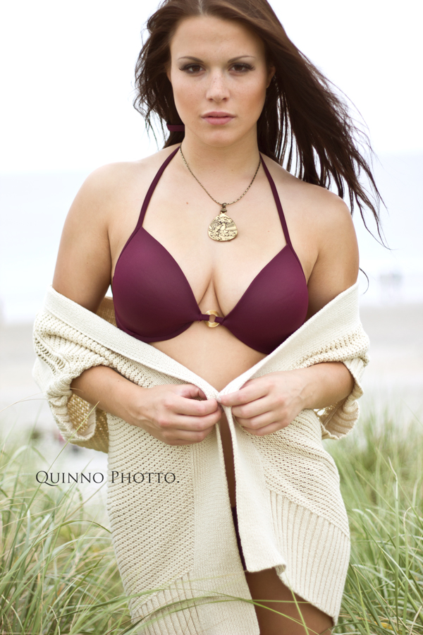 Male and Female model photo shoot of Quinno Photto and Madison Hauck  in Hampton Beach, NH