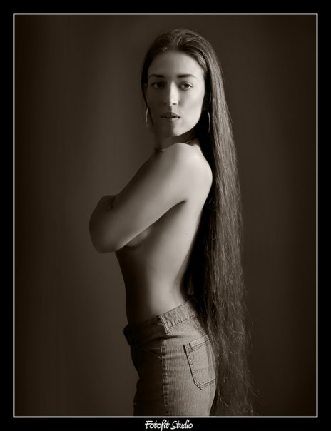 Female model photo shoot of Laluna020202 by Fotofit Studio