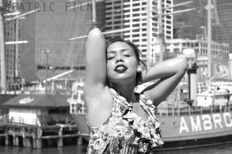 Female model photo shoot of Kelly Velez in south street seaport
