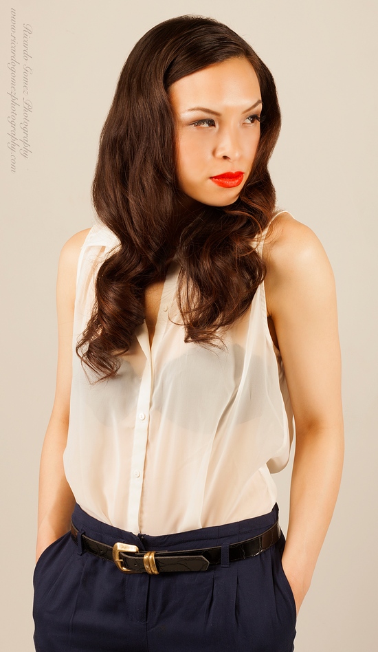 Female model photo shoot of Lisa Ellle Model by RicardoGomezPhotography