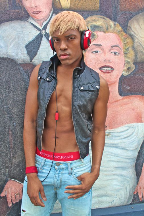 Male model photo shoot of Phoenix Nouveau  by Radiant Studios in Hollywood, CA