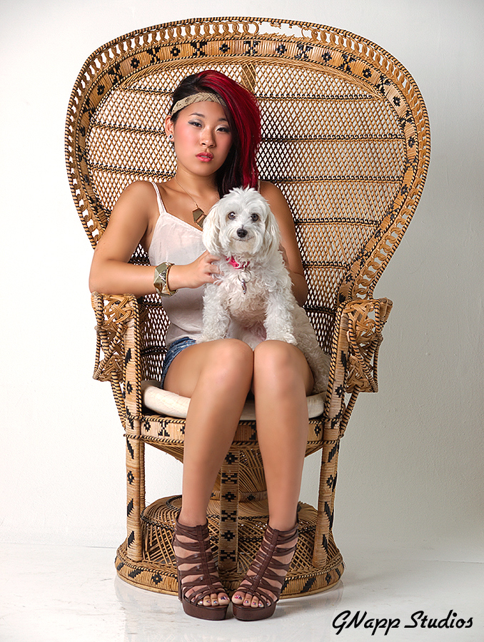Male and Female model photo shoot of GNapp Studios and Catharyna Kim in Studio 212