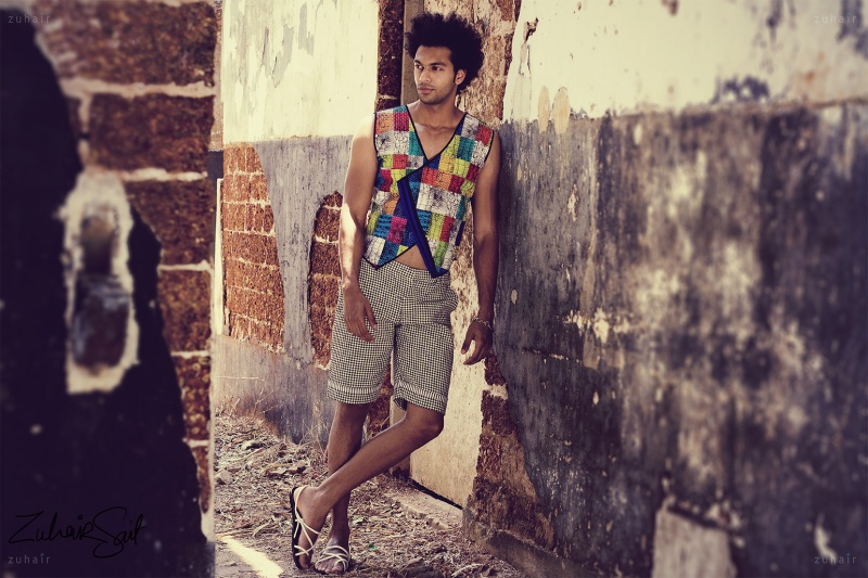 Male model photo shoot of zuhair sait in cochin, kerala