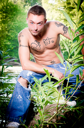 Male model photo shoot of Black Elk by DejaView Photography