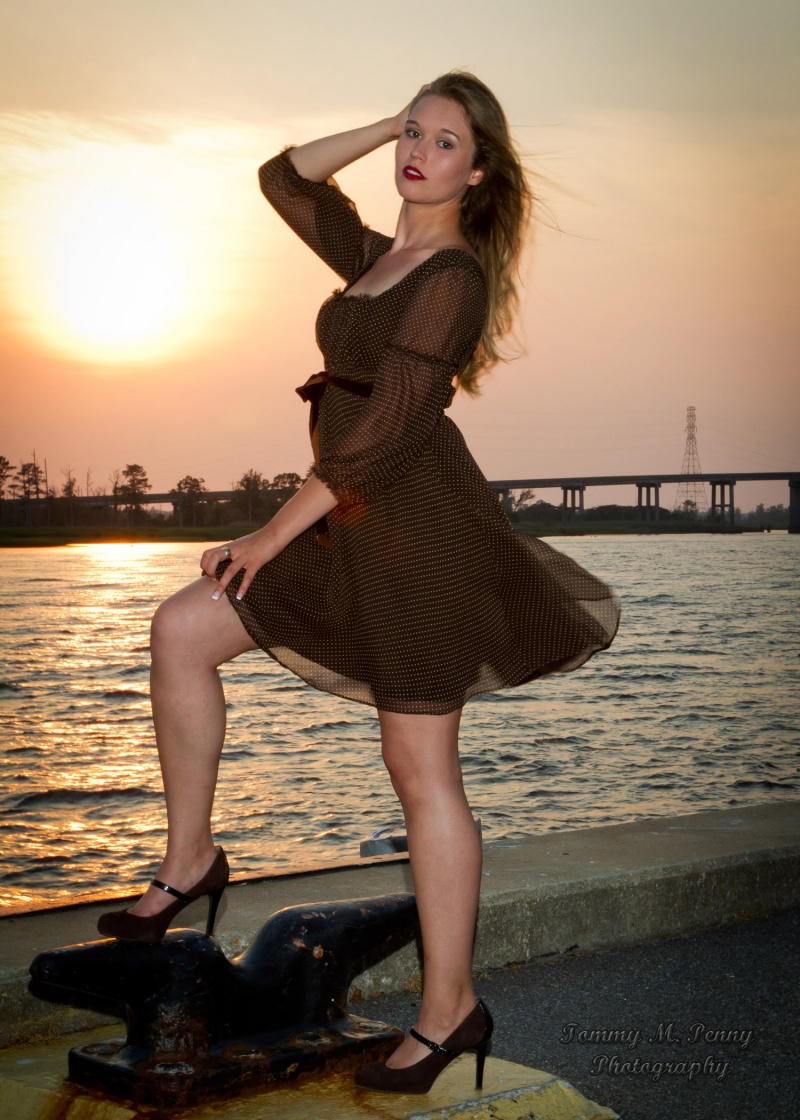 Female model photo shoot of Cheyenne A by East Coast Exposure in Wilmington NC
