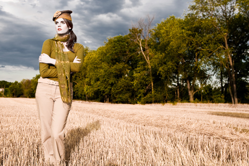 Male model photo shoot of KEVIN KRAMER in Wheat field