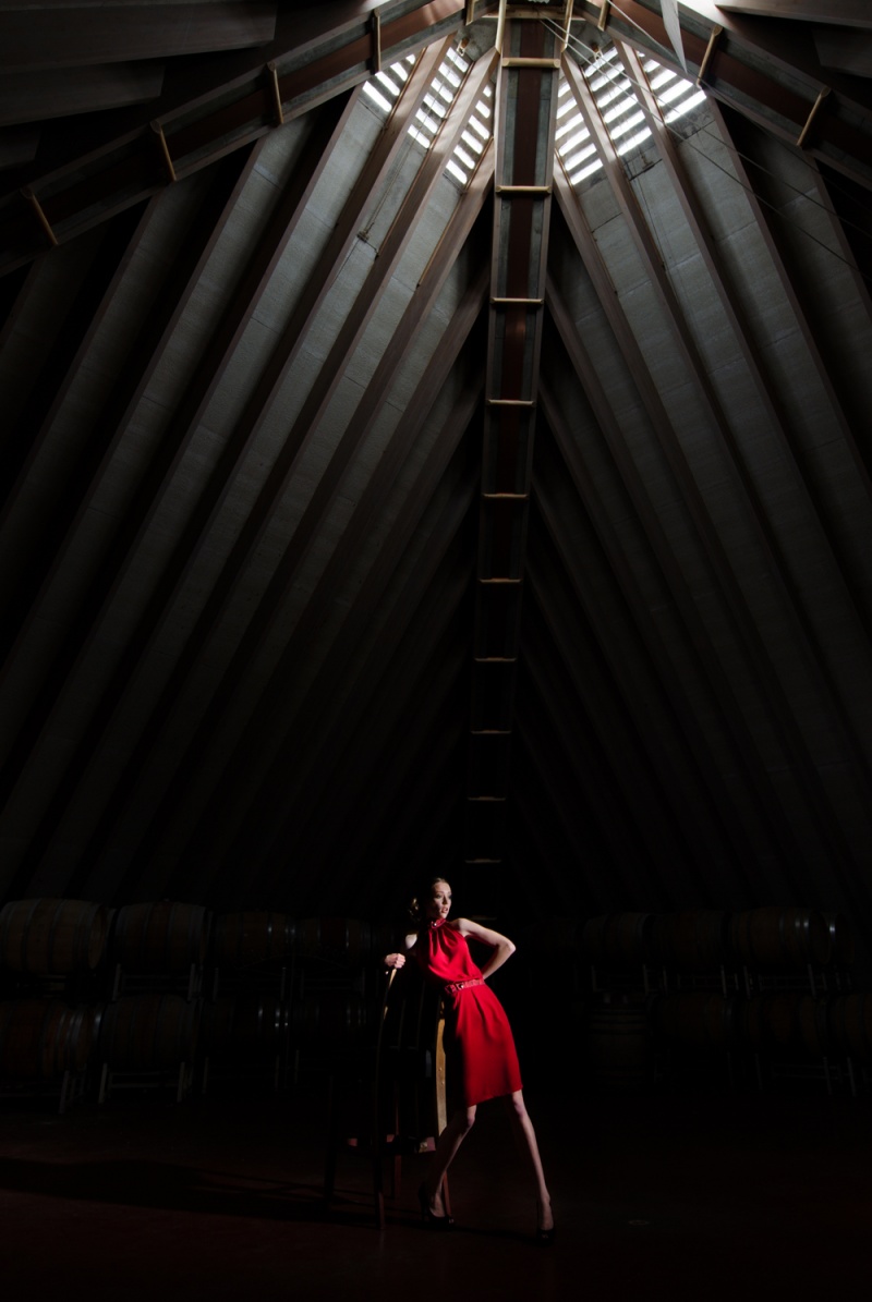 Female model photo shoot of cierracarlylephoto in Summerhill Winery