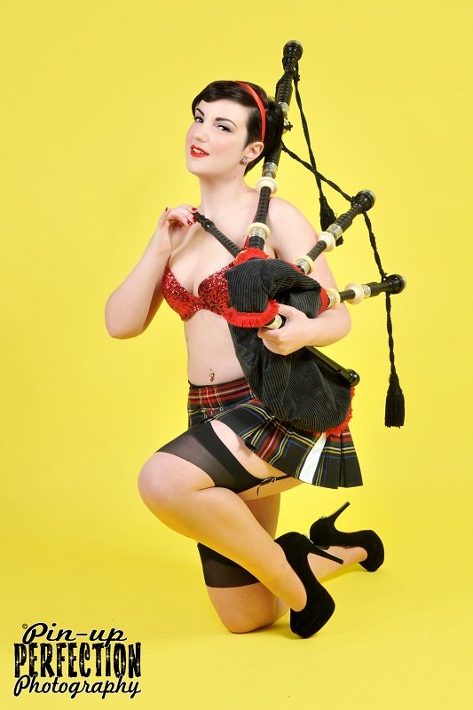 Female model photo shoot of Brittany Yaky by Pin-up Perfection in Vancouver