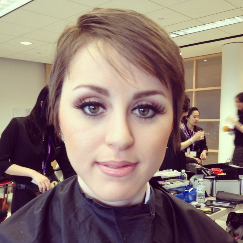 Female model photo shoot of Melanie Tran, makeup by Melanie Tran