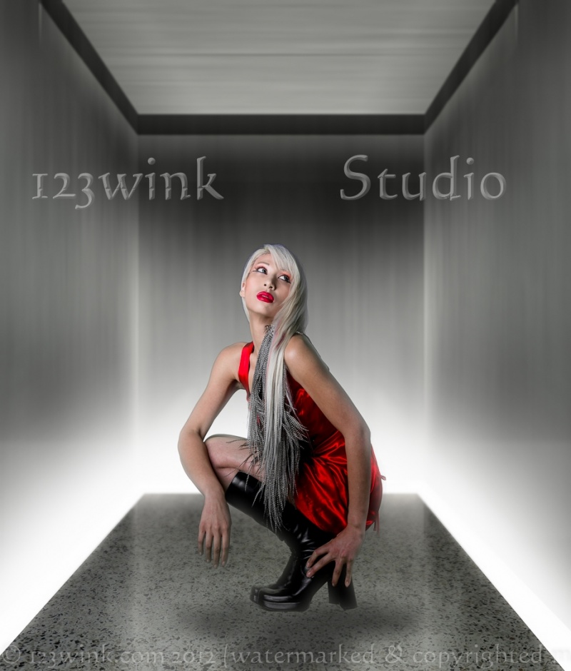 Male model photo shoot of 123wink Studio