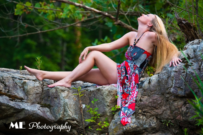 Female model photo shoot of Farmers Daughter by ME Photography in Blue Ridge Pkwy, Virginia