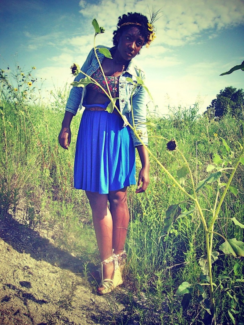 Female model photo shoot of Baseme Osuamkpe