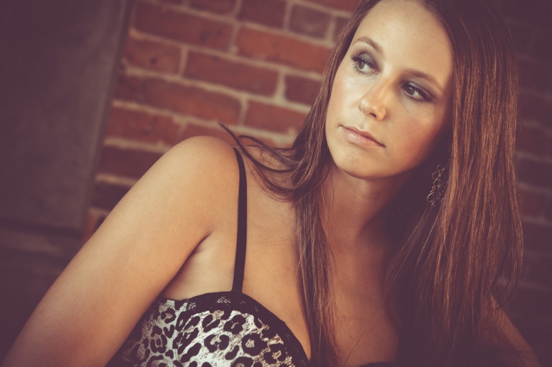 Female model photo shoot of Haleigh Orion by Sarah Vanausdoll 