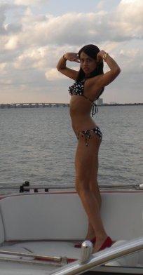 Female model photo shoot of Rosalba Lara in Miami Beach