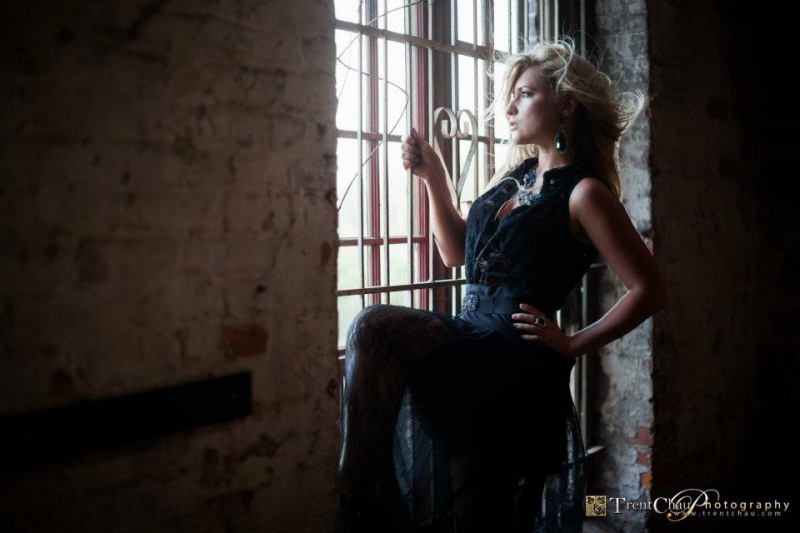 Female model photo shoot of Julia Titova by Trent Chau Photography