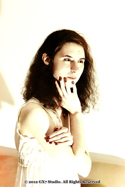 Female model photo shoot of Kiaralight by Vitality Art in BC