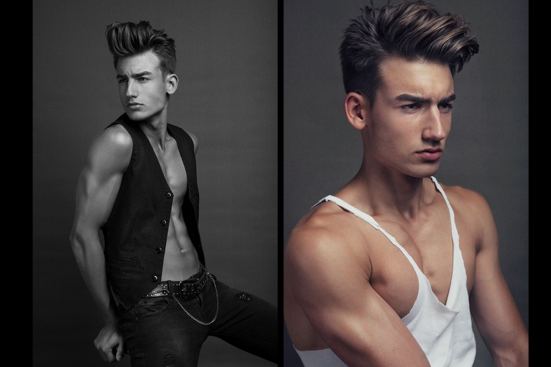 Male model photo shoot of Marco Carocari