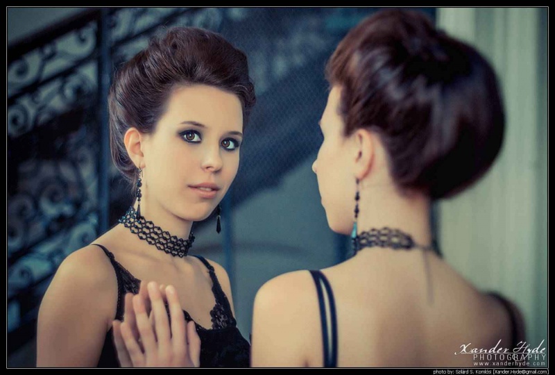 Female model photo shoot of anita_n in Budapest