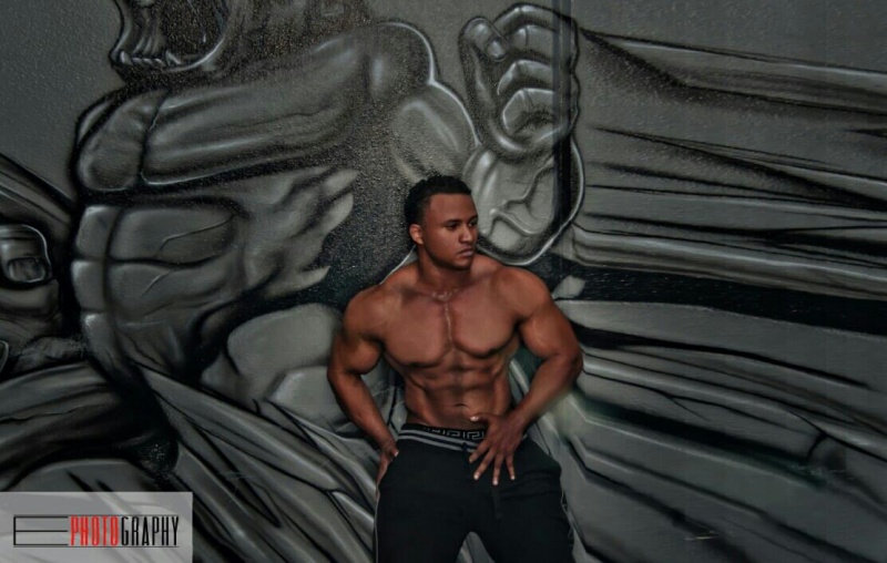 Male model photo shoot of Martae Ruelas in Gorillas gym and Fitness phoenix Arizona