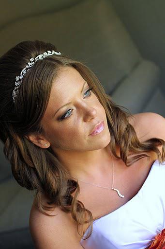 Female model photo shoot of Top Wedding Makeup Look