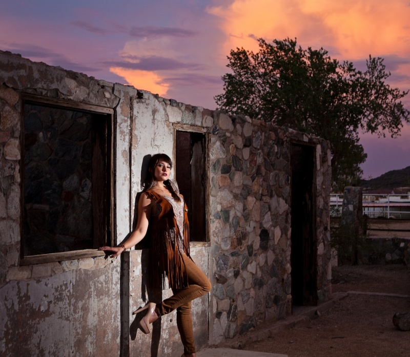 Male and Female model photo shoot of H Robert Upton and Holly Willison in Arizona