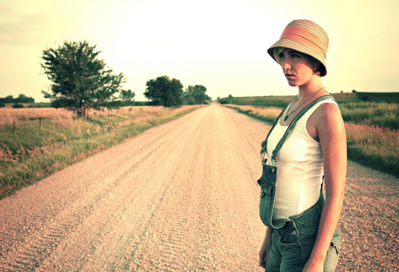 Female model photo shoot of Emilee Celeste in Iowa