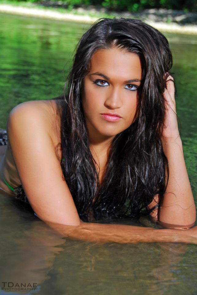 Female model photo shoot of Audra K in Little Miami River Mainesville, OH