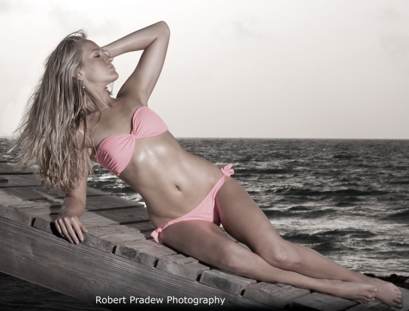 Male and Female model photo shoot of Robert Pradew Photo and Candy Brenn in Dania Beach, Fl.