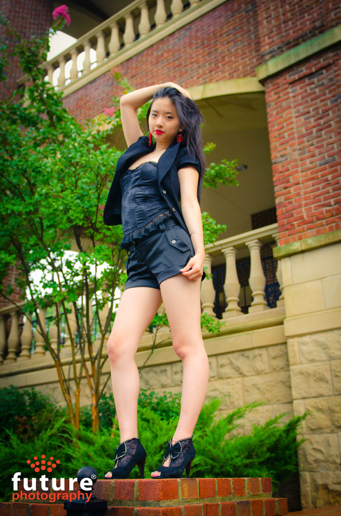 Female model photo shoot of VivienneEris by Maxx Yin FuturePhotoATL