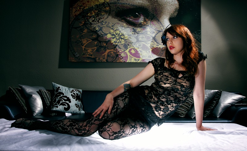 Female model photo shoot of Hannah Rouge by Photocraft Las Vegas in Las Vegas