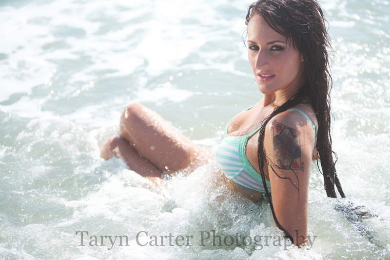 Female model photo shoot of Taryn Carter and Miss Kitty Marie